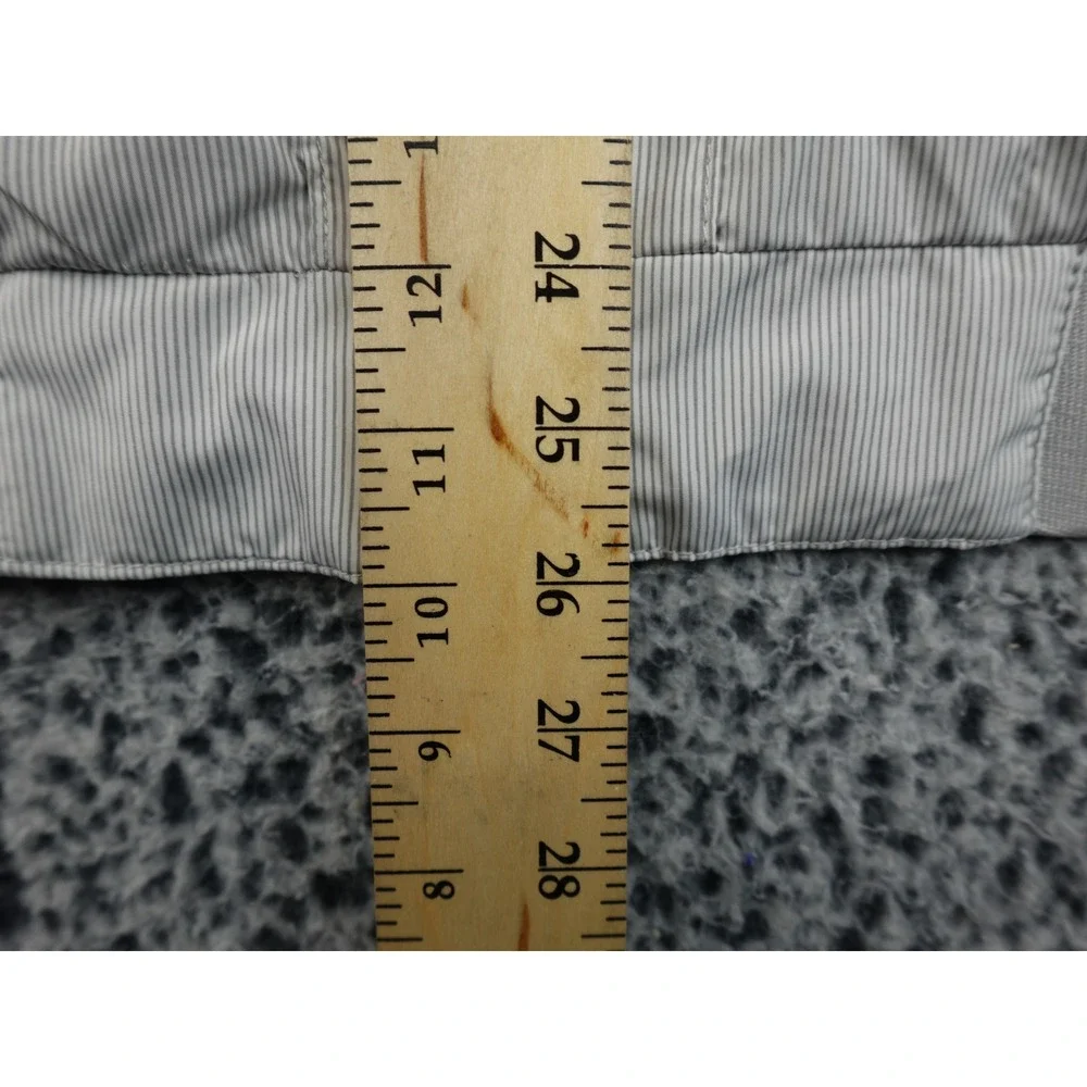 Koton Bomber Jacket Mens S Grey White Micro Stripe Zip Up Mock‎ Neck Good